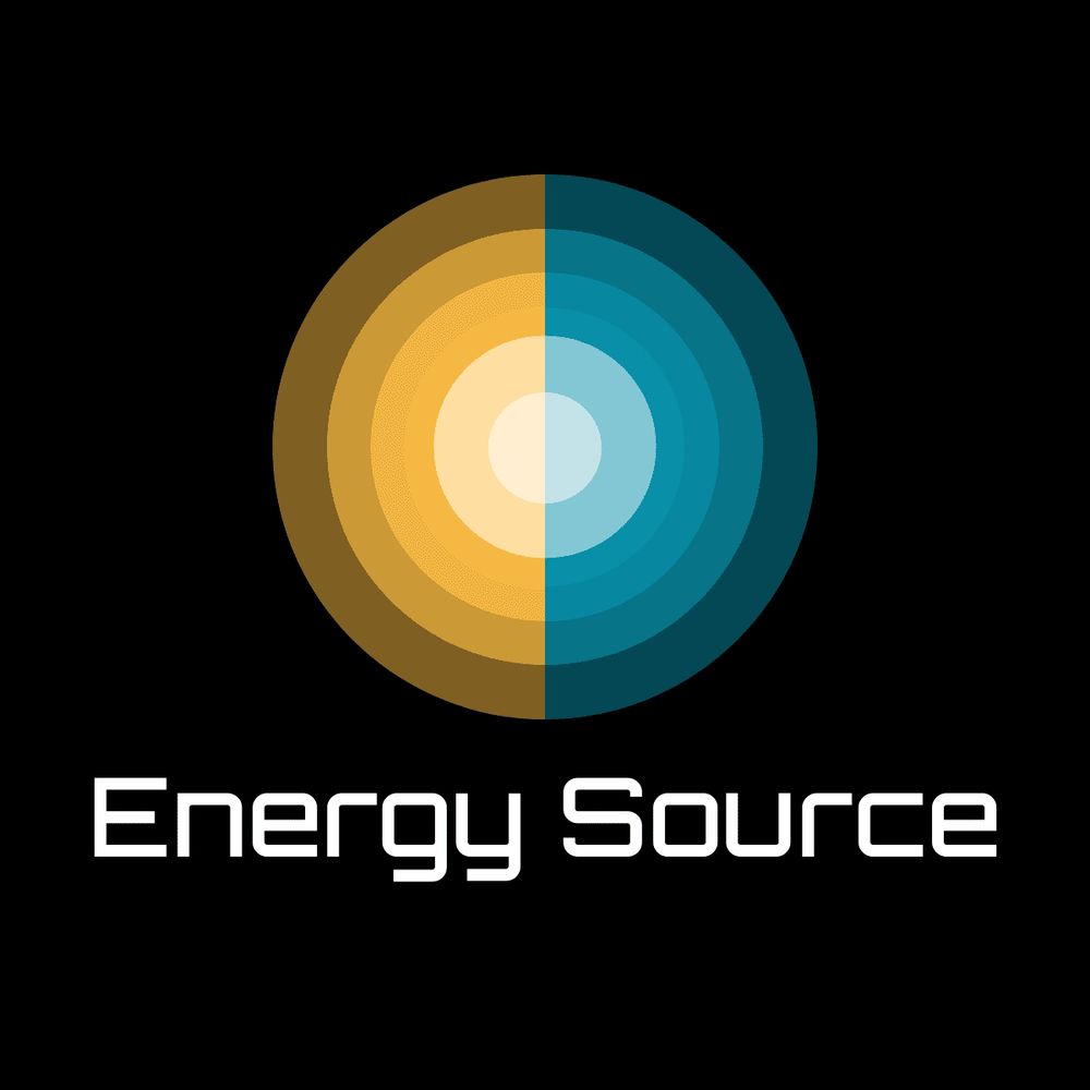 Energy Source master logo on black